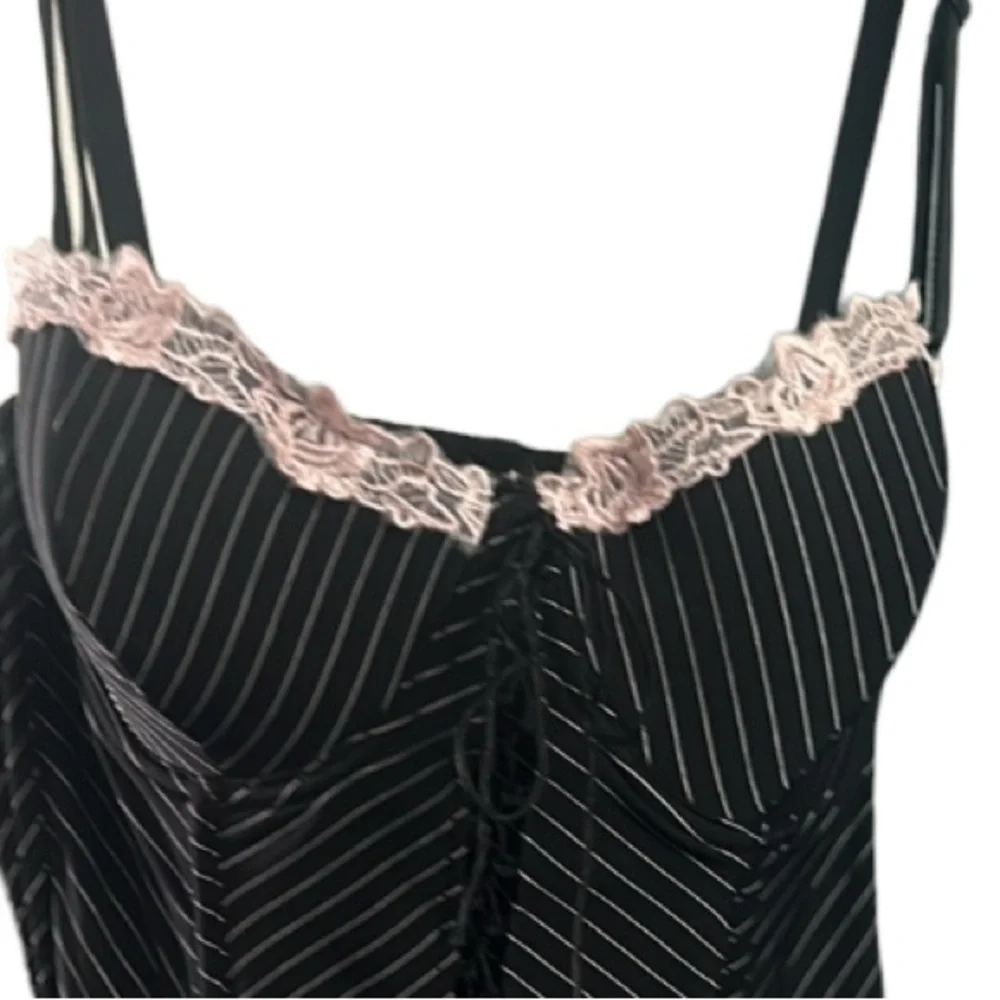 Deadstock Gothic Morbid Threads Corset - Picture 2 of 16